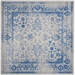 Safavieh Adirondack 8' Square Power Loomed Rug in Gray and Blue