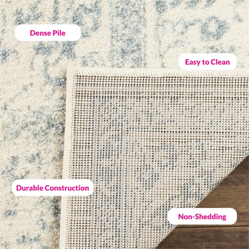 Safavieh Adirondack 6' Square Power Loomed Rug