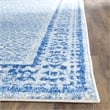 Safavieh Adirondack 3' X 5' Power Loomed Rug in Silver and Blue