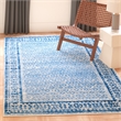 Safavieh Adirondack 4' X 6' Power Loomed Rug in Silver and Blue