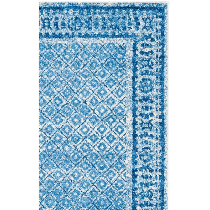 Safavieh Adirondack 6' X 9' Power Loomed Rug in Silver and Blue