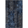 Safavieh Adirondack 3' X 5' Power Loomed Rug in Silver and Black