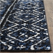 Safavieh Adirondack 8' X 10' Power Loomed Rug in Silver and Black