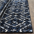 Safavieh Adirondack 8' X 10' Power Loomed Rug in Silver and Black