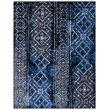 Safavieh Adirondack 9' X 12' Power Loomed Rug in Silver and Black