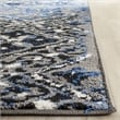 Safavieh Adirondack 8' X 10' Power Loomed Polypropylene Rug in Silver