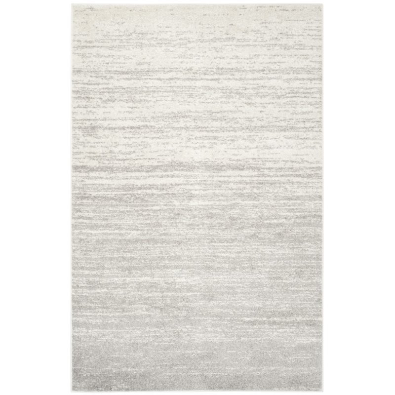 Safavieh Adirondack 11' X 15' Power Loomed Rug in Ivory and Silver