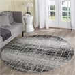 Safavieh Adirondack 4' X 6' Power Loomed Rug in Ivory and Silver