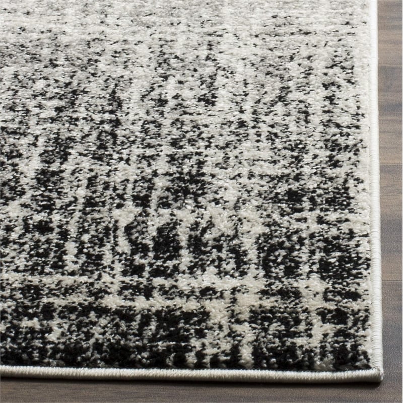 Safavieh Adirondack 8' X 10' Power Loomed Rug in Ivory and Silver
