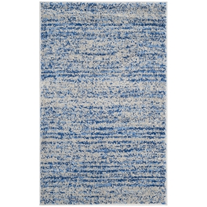Safavieh Adirondack 2'6&quot X 4' Power Loomed Rug in Blue and Silver