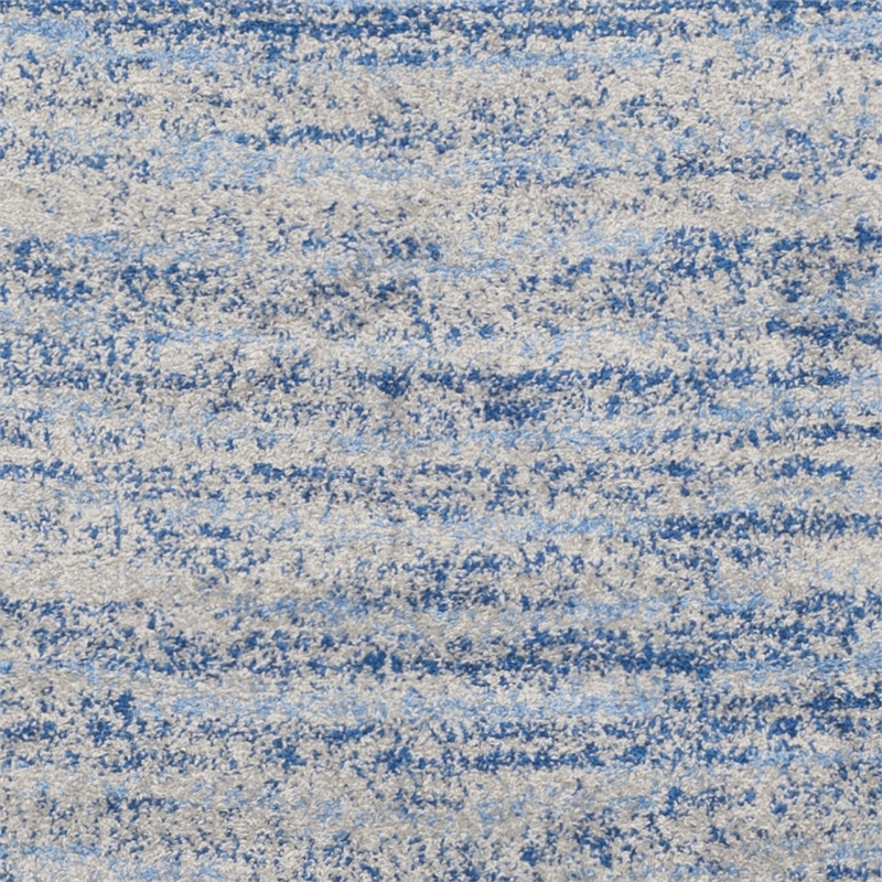 Safavieh Adirondack 4' X 6' Power Loomed Rug in Blue and Silver