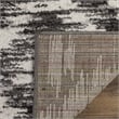 Safavieh Adirondack 4' X 6' Power Loomed Rug in Charcoal and Ivory