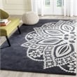 Safavieh Allure 5' X 8' Hand Tufted Wool Rug in Gray and Ivory