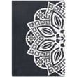 Safavieh Allure 5' X 8' Hand Tufted Wool Rug in Gray and Ivory