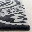 Safavieh Allure 5' X 8' Hand Tufted Wool Rug in Gray and Ivory
