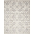 Safavieh Amherst 10' X 14' Power Loomed Rug in Light Gray and Ivory