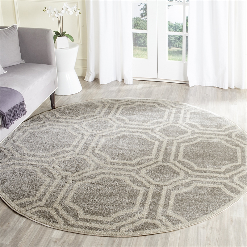Safavieh Amherst 7' Round Power Loomed Rug