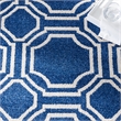 Safavieh Amherst 6' X 9' Power Loomed Rug in Navy and Ivory