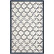 Safavieh Amherst 6' X 9' Power Loomed Rug in Ivory and Navy