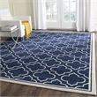Safavieh Amherst 10' X 14' Power Loomed Rug in Navy and Ivory