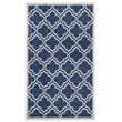 Safavieh Amherst 3' X 5' Power Loomed Rug in Navy and Ivory