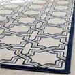 Safavieh Amherst 6' X 9' Power Loomed Rug in Ivory and Navy