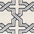 Safavieh Amherst 6' X 9' Power Loomed Rug in Ivory and Navy