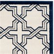 Safavieh Amherst 6' X 9' Power Loomed Rug in Ivory and Navy
