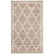 Safavieh Amherst 3' X 5' Power Loomed Rug in Wheat and Beige