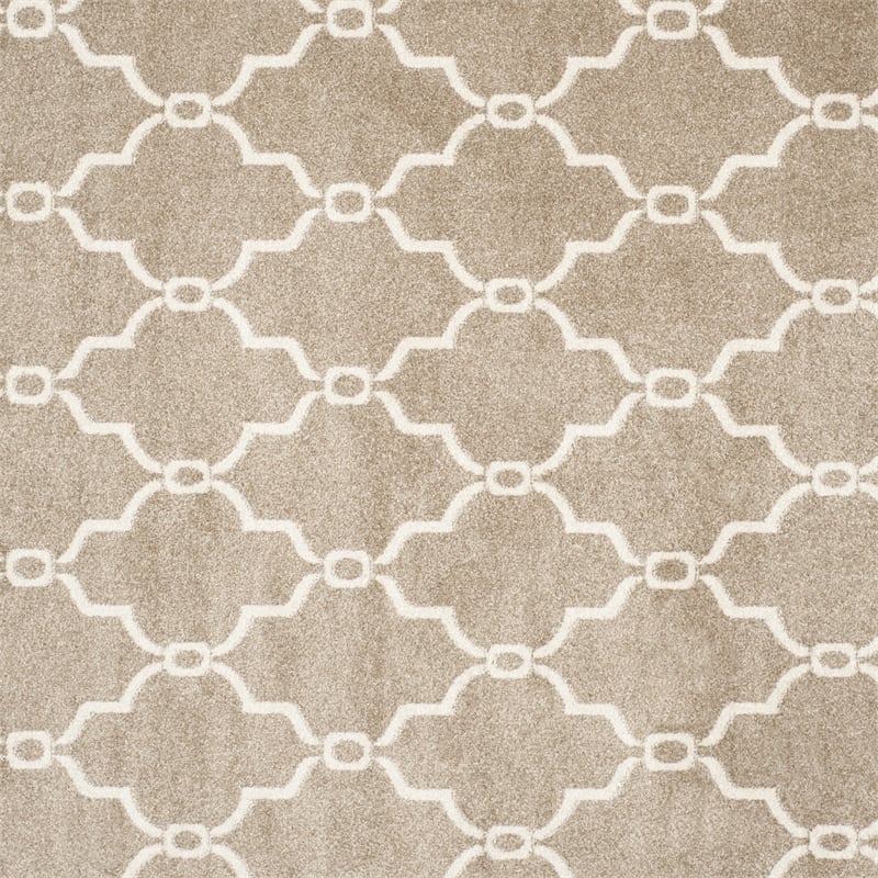 Safavieh Amherst 5' X 8' Power Loomed Rug in Wheat and Beige