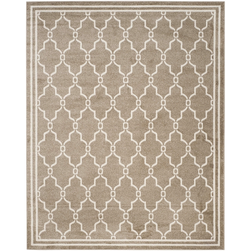Safavieh Amherst 9' X 12' Power Loomed Rug in Wheat and Beige