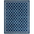 Safavieh Amherst 10' X 14' Power Loomed Rug in Navy and Beige