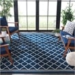Safavieh Amherst 10' X 14' Power Loomed Rug in Navy and Beige