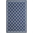 Safavieh Amherst 10' X 14' Power Loomed Rug in Navy and Beige