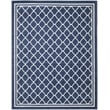 Safavieh Amherst 11' X 15' Power Loomed Rug in Navy and Beige