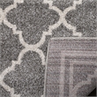 Safavieh Amherst 12' X 18' Power Loomed Rug in Dark Gray and Beige