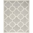 Safavieh Amherst 11' X 15' Power Loomed Rug in Light Gray and Beige