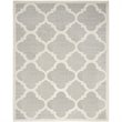 Safavieh Amherst 11' X 15' Power Loomed Rug in Light Gray and Beige