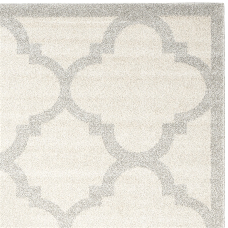 Safavieh Amherst 11' X 15' Power Loomed Rug in Beige and Light Gray