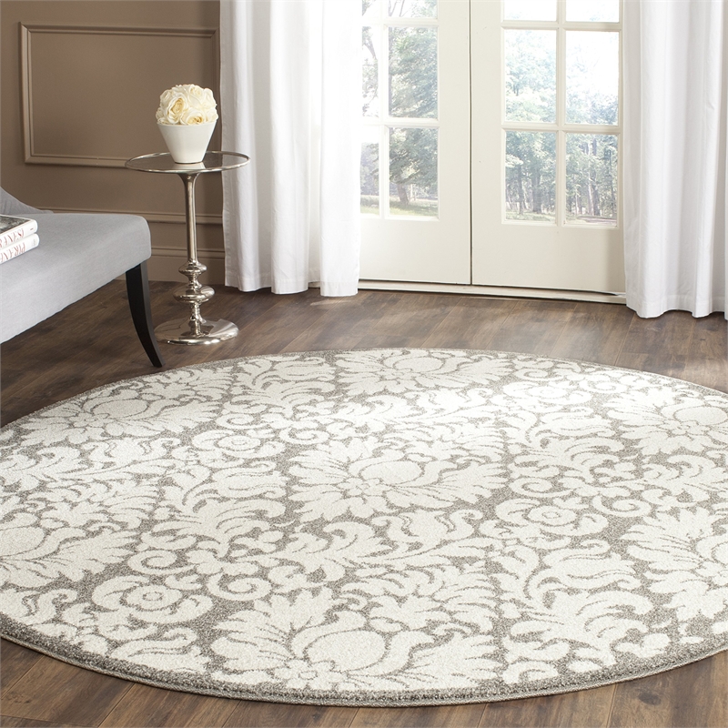 Safavieh Amherst 9' Round Power Loomed Rug