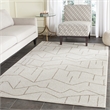 Safavieh Amherst 5' X 8' Power Loomed Rug in Ivory and Gray