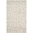 Safavieh Amherst 5' X 8' Power Loomed Rug in Ivory and Gray