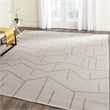 Safavieh Amherst 9' X 12' Power Loomed Rug in Ivory and Gray