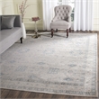 Safavieh Archive 9' X 12' Power Loomed Rug in Gray and Blue