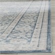 Safavieh Archive 9' X 12' Power Loomed Rug in Blue and Gray