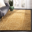 Safavieh Antiquity 11' X 17' Hand Tufted Wool Rug in Gold and Beige