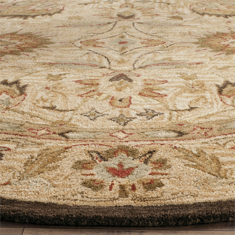 Safavieh Antiquity 6' Round Hand Tufted Wool Rug