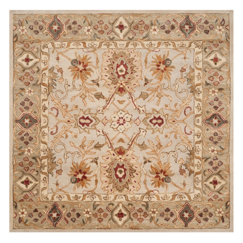 Safavieh Antiquity 6' Square Hand Tufted Wool Rug
