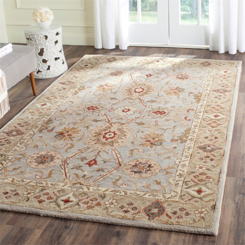 Safavieh Antiquity 6' Square Hand Tufted Wool Rug