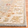 Safavieh Antiquity 4' X 6' Hand Tufted Wool Rug in Gray Blue and Beige